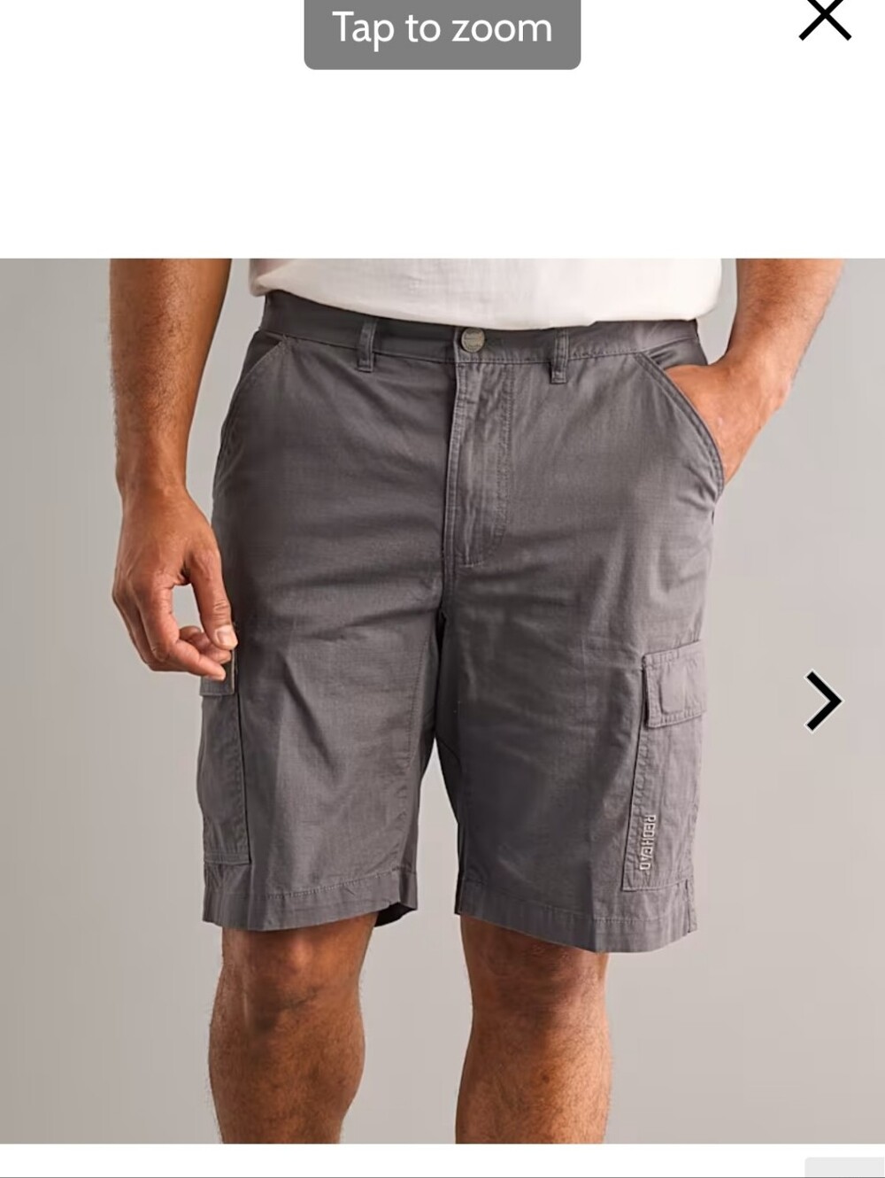 2 Pr RedHead Men's Cargo Shorts in Khaki